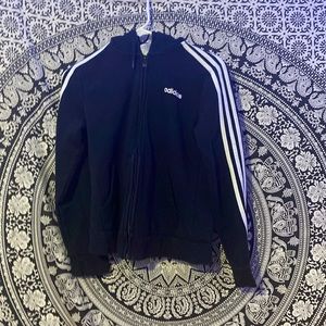 addidas zip up hoodie, like new